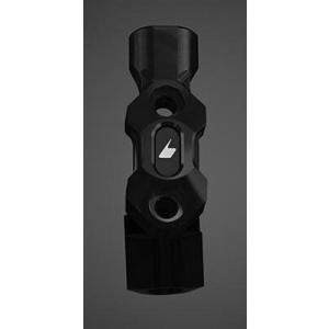 BIKERS バイカーズ ミラーホール付きマスタークランプ 右 (1個) カラー：チタン色 NINJ...