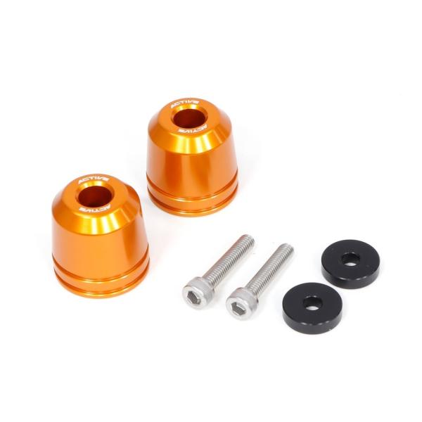 ACTIVE アクティブ アルミバーエンド カラー：ゴールド YZF-R7 YZF-R3 YZF-R...