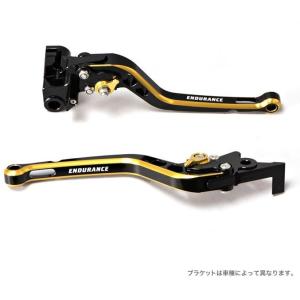 ENDURANCE エンデュランス アジャスタブルレバー左右セット HG カラー：ゴールド Ninj...