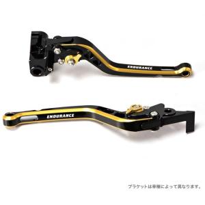 ENDURANCE エンデュランス アジャスタブルレバー左右セット HG カラー：ゴールド Ninj...