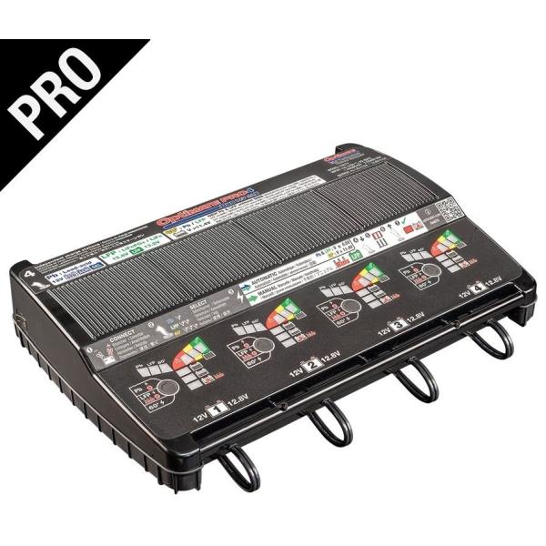 TECMATE テックメイト OptiMate PRO-4 DUO バッテリー充電器・バッテリーチャ...