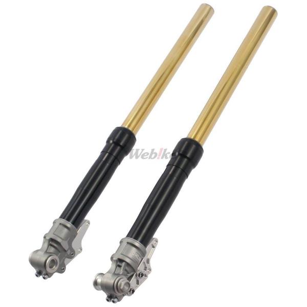 OHLINS オーリンズ 正立フロントフォーク RWU カラー：ブラック×ゴールド CB1300スー...