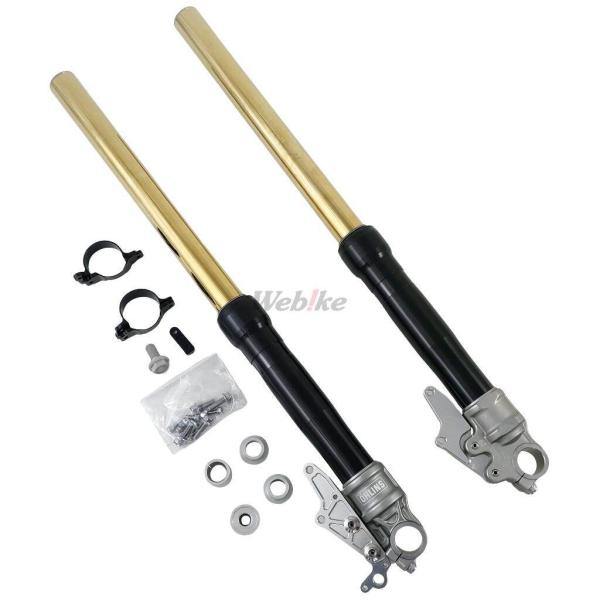 OHLINS オーリンズ 正立フロントフォーク RWU カラー：ブラック×ゴールド CB1300スー...