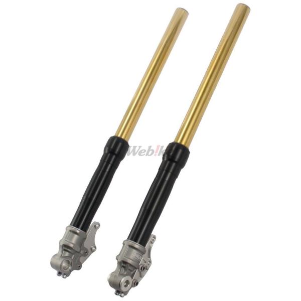 OHLINS オーリンズ 正立フロントフォーク RWU カラー：ブラック×ゴールド ゼファー1100...