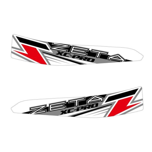 ZETA RACING ジータ レーシング リプレースメントステッカー XC-Proプロテクター用 ...