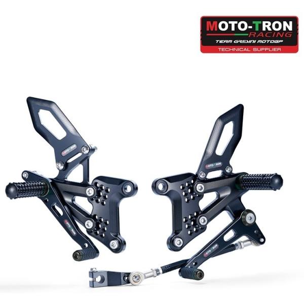 MOTO-TRON RACING モトトロンレーシング バックステップキット カラー：ブラック ZX...