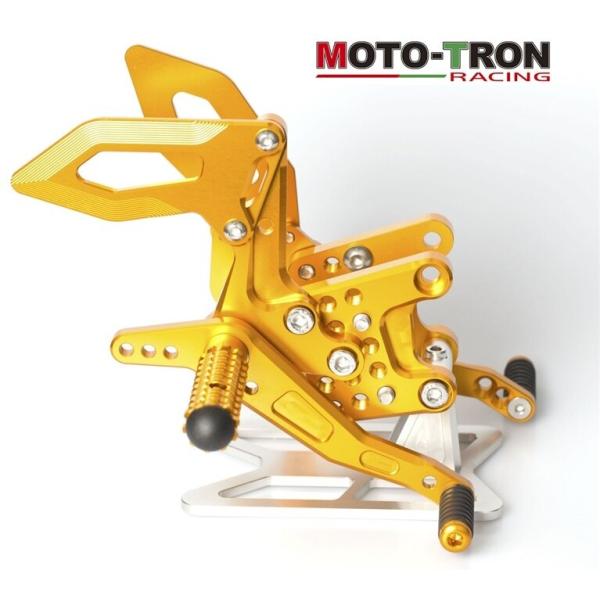 MOTO-TRON RACING モトトロンレーシング バックステップキット カラー：ゴールド GS...
