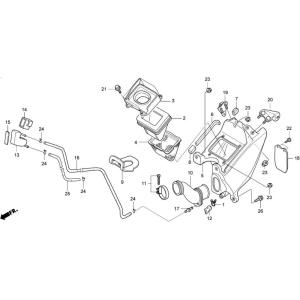 HRC エイチアールシー エアクリーナーエレメント RTL260F 4RT COTA HONDA ホ...