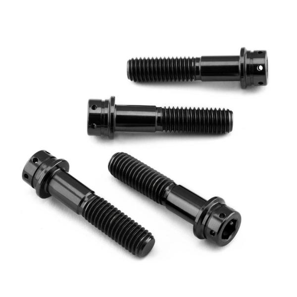 PRO BOLT プロボルト フロントアクスルピンチボルトセット カラー：ブラック その他アクスル関...