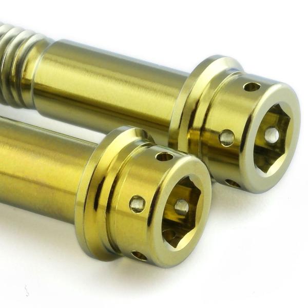 PRO BOLT プロボルト フロントアクスルピンチボルトセット カラー：ゴールド その他アクスル関...