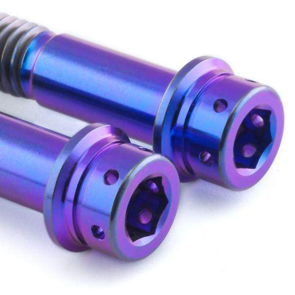 PRO BOLT プロボルト フロントアクスルピンチボルトセット カラー：パープル BMW KAWA...