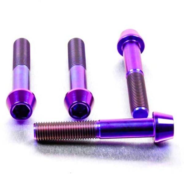 PRO BOLT プロボルト フロントブレーキキャリパーマウンティングボルトキット カラー：パープル...