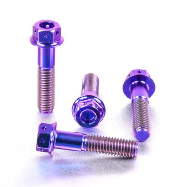 PRO BOLT プロボルト フロントブレーキキャリパーマウンティングボルトキット カラー：パープル...