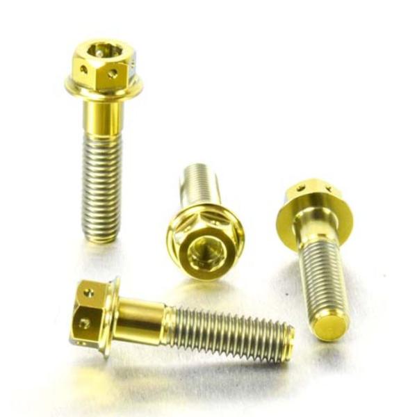 PRO BOLT プロボルト フロントブレーキキャリパーマウンティングボルトキット カラー：ゴールド...
