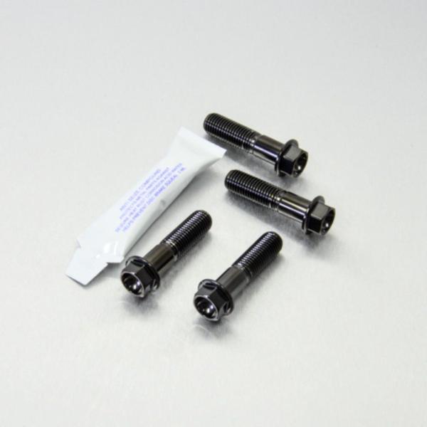 PRO BOLT プロボルト フロントブレーキキャリパーマウンティングボルトキット カラー：ブラック...