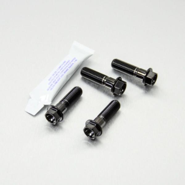 PRO BOLT プロボルト フロントブレーキキャリパーマウンティングボルトキット カラー：ブラック...