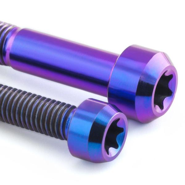 PRO BOLT プロボルト フロントブレーキキャリパーマウンティングボルトキット カラー：パープル...