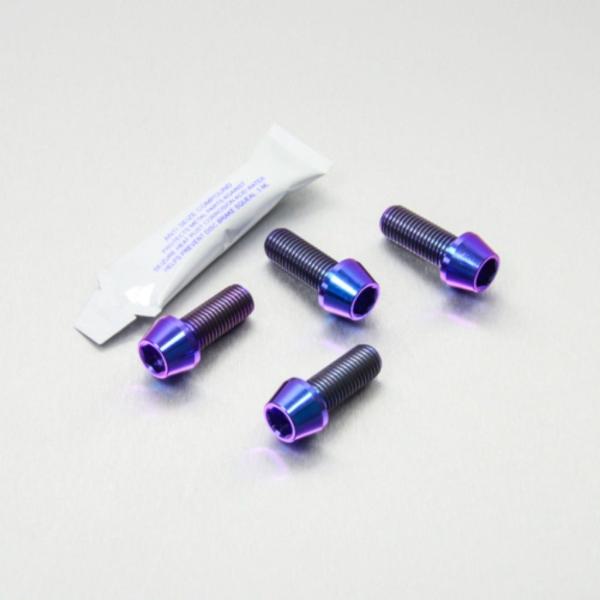 PRO BOLT プロボルト フロントブレーキキャリパーマウンティングボルトキット カラー：パープル...