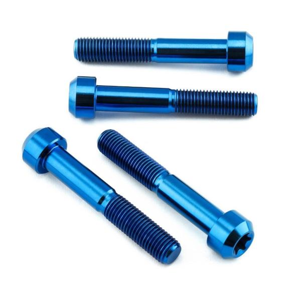 PRO BOLT プロボルト フロントブレーキキャリパーマウンティングボルトキット カラー：ブルー ...