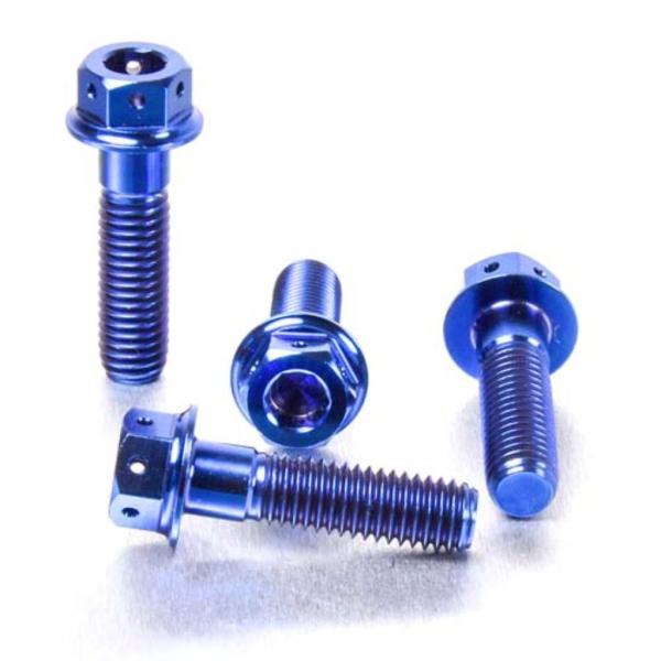 PRO BOLT プロボルト フロントブレーキキャリパーマウンティングボルトキット カラー：ブルー ...