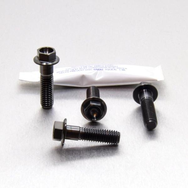 PRO BOLT プロボルト フロントブレーキキャリパーマウンティングボルトキット カラー：ブラック...