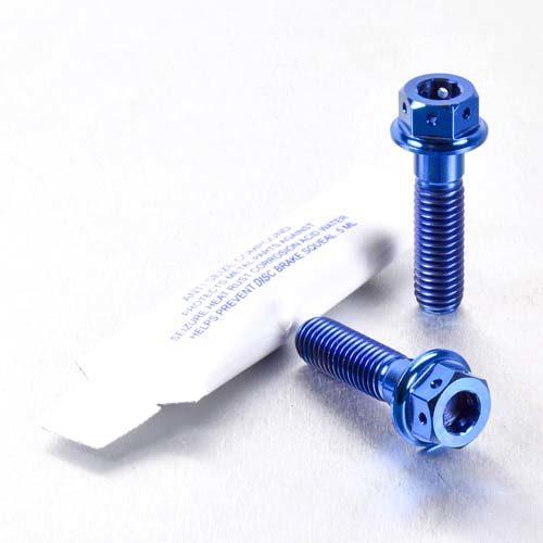 PRO BOLT プロボルト リアブレーキキャリパーマウンティングボルトキット カラー：ブルー AP...