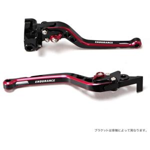 ENDURANCE エンデュランス アジャスタブルレバー左右セット HG カラー：レッド X350 ...