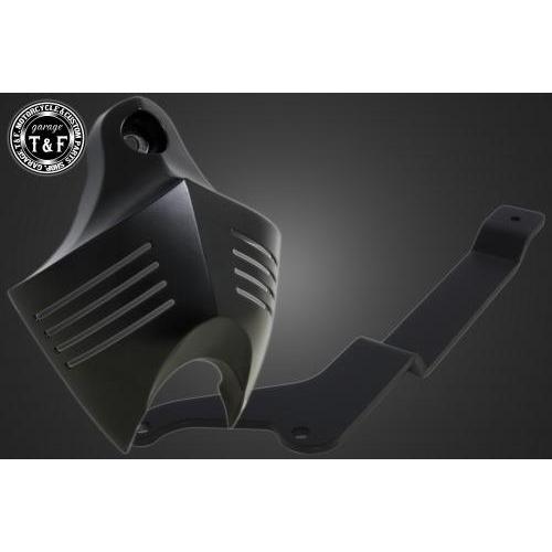 Garage T&amp;F ガレージ ホーンカバーキット 仕上げ：ブラック ドラッグスター400 ドラッグ...