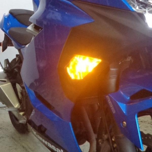 ODAX オダックス スモークレンズ・ウインカーポジション・デイライトキット デイライトカラー：ブル...