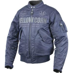 YELLOW CORN バイクジャケット ネイビー　ウィンター YeLLOW CORN（イエローコーン） YB-5300 ウィンタージャケット サイズ