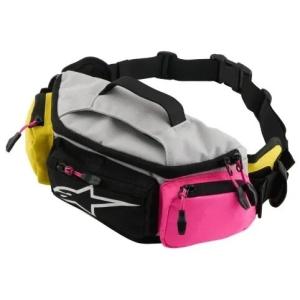 alpinestars アルパインスターズ KANGA-2 WAIST BAG [カンガツー ウエストバッグ] カラー：9265 ICE GRAY FUCHSIA YELLOW ウエストポーチ・ヒップバッグ バッグ｜ウェビック1号店