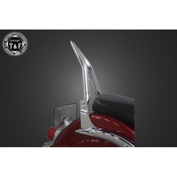 Garage T&amp;F ガレージ 極太Φ38シーシーバー カラー：メッキ イントルーダー400クラシッ...