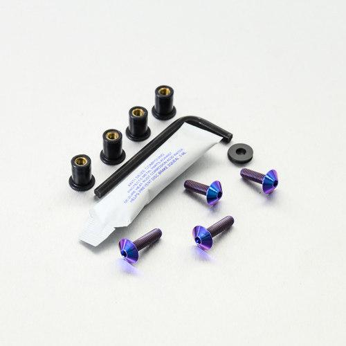 PRO BOLT プロボルト スクリーンボルト キット カラー：パープル ZX-10R SGF Ni...