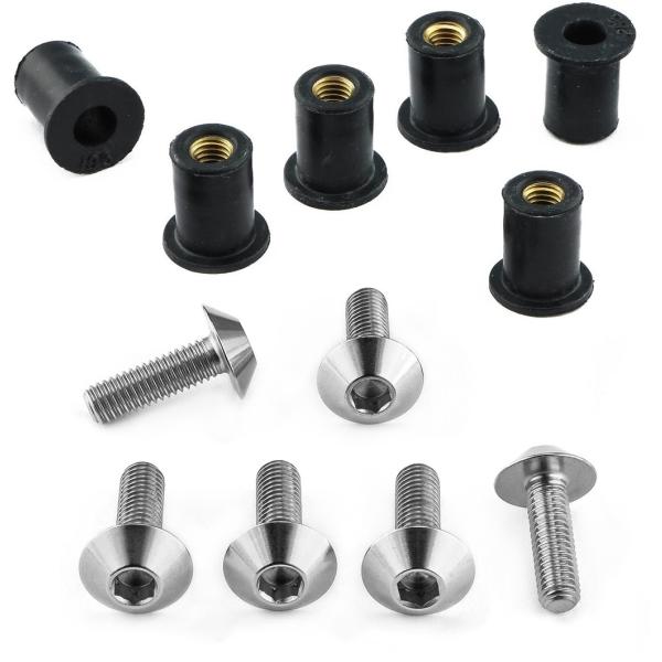 PRO BOLT プロボルト スクリーンボルト キット カラー：研磨 ステンレス 外装