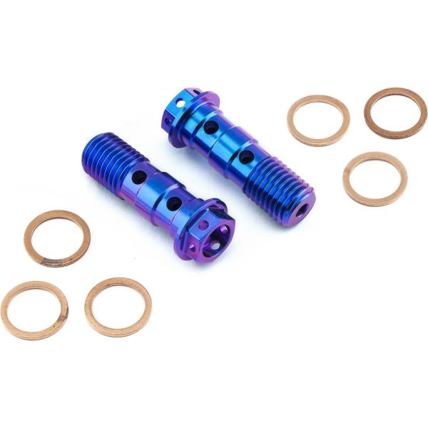 PRO BOLT プロボルト ダブルバンジョーボルト フロント ブレーキキャリパー レーススペック ...