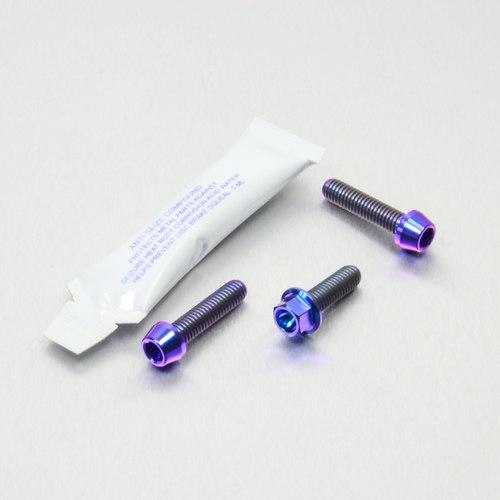 PRO BOLT プロボルト ブレーキ＆クラッチレバー パーチピンチボルト キット カラー：パープル...