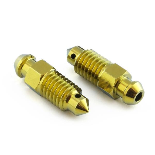 PRO BOLT プロボルト ブリードニップル フロント ブレーキキャリパー カラー：ゴールド スポ...