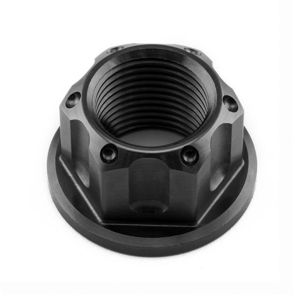 PRO BOLT プロボルト フランジ アクスルナット スイングアーム ピボット カラー：ブラック ...