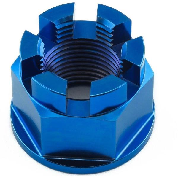 PRO BOLT プロボルト フランジ アクスルナット リアホイール カラー：ブルー KAWASAK...