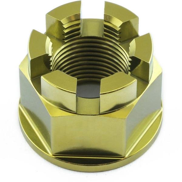 PRO BOLT プロボルト フランジ アクスルナット リアホイール カラー：ゴールド KAWASA...