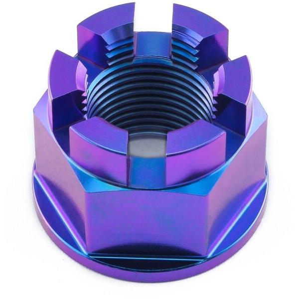 PRO BOLT プロボルト フランジ アクスルナット リアホイール カラー：パープル KAWASA...