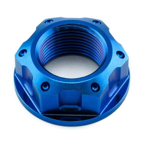 PRO BOLT プロボルト フランジ アクスルナット スイングアーム ピボット カラー：ブルー C...