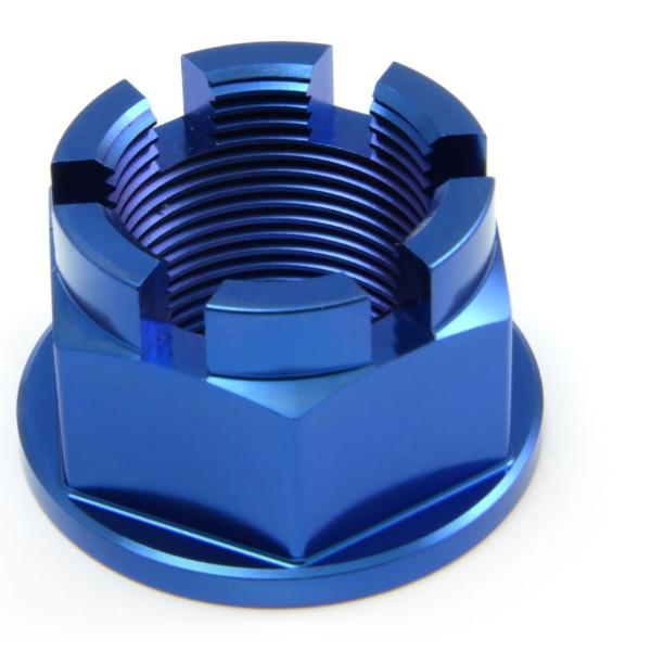 PRO BOLT プロボルト フランジ アクスルナット リアホイール カラー：ブルー Ninja Z...