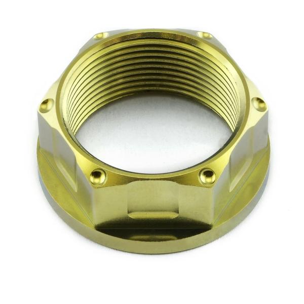 PRO BOLT プロボルト フランジ アクスルナット フロントホイール カラー：ゴールド CAGI...
