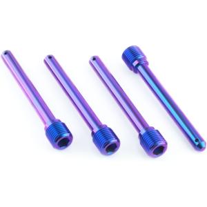 PRO BOLT プロボルト ブレーキキャリパーパッドピン リア カラー：パープル KAWASAKI...