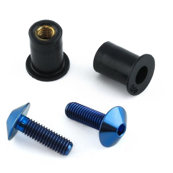 PRO BOLT プロボルト スクリーンボルト キット カラー：ブルー BMW DUCATI ドゥカ...
