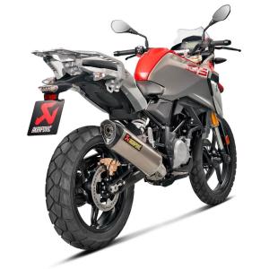 AKRAPOVIC BMW G310r/GS用フルエキマフラー カーボン AKRAPOVIC 直送品 アクラポビッチ レーシングライン カーボン