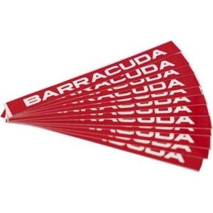 BARRACUDA バラクーダ STICKERS 12×1cm ステッカー・デカール 外装