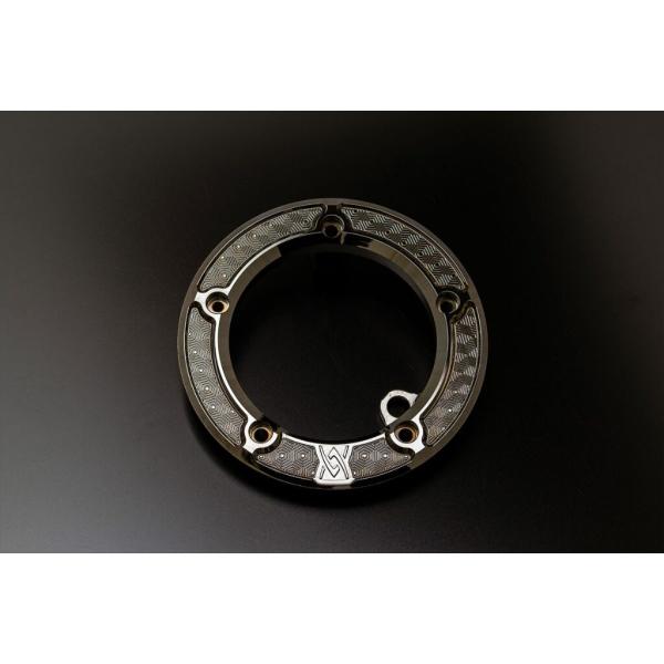 ARCHI アーキ ビレット・ハニカム タンクキャップリング【漆黒Edition】 Z900RS C...