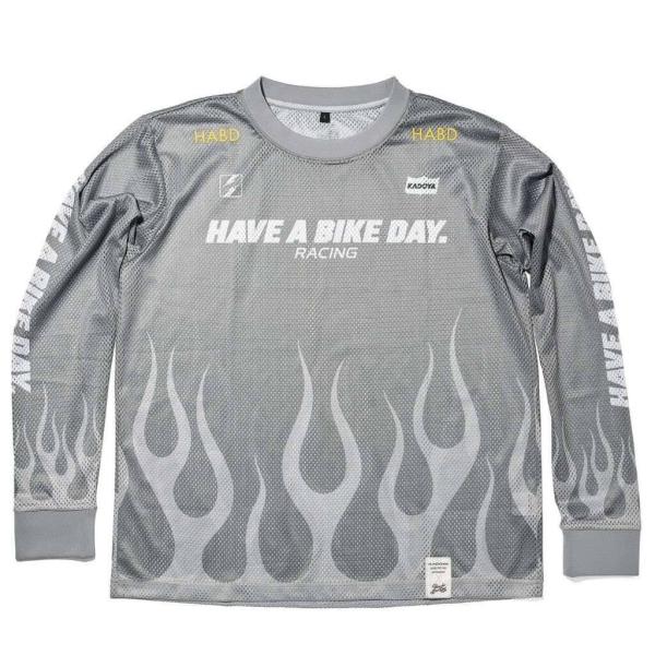 KADOYA カドヤ JERSEY TOP-FLAME サイズ：L オフロードジャージ オフロードバ...